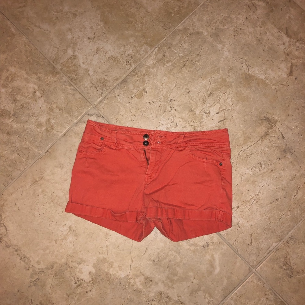 Orange shorts